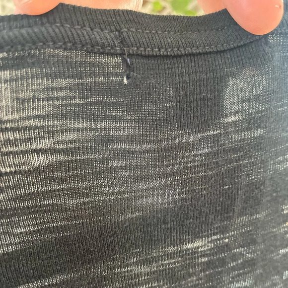 Chaps Size Medium 100% Cotton Button Up Black V Neck Long Sleeve Preppy Cardigan - Picture 5 of 10